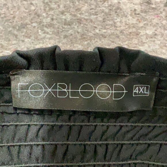 FOXBLOOD Fringe Mini Top sz 4X - Picture 5 of 7